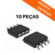 Kit 10 peças Circuito Integrado LM393DT SMD SOIC 8 ST Circuitos