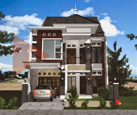 Desain Rumah Minimalis 2 Lantai Type 36 Gambar Foto Desain Rumah