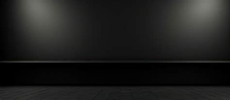 Solid black background for studio room or website template 27105380 ...