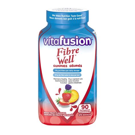 Vitafusion Fibre Well Fibre Supplement Gummies 90 Gummies