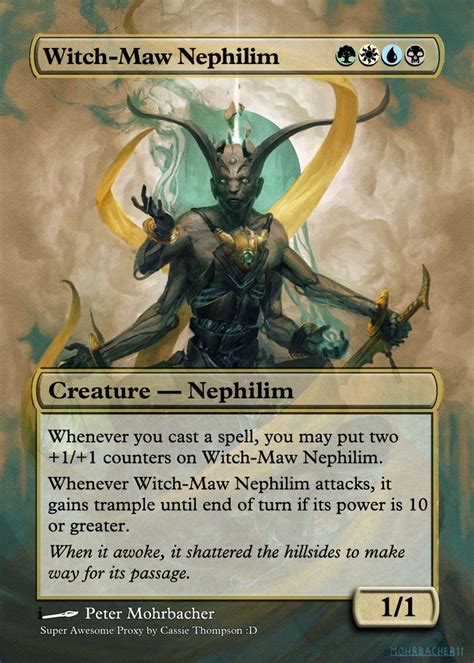 Witch Maw Nephilim By Itsfish3 Magic The Gathering Cards Magic The