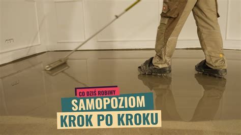 Jak Zrobi Wylewk Samopoziomuj C Pod Panele Winylowe Klejone Youtube