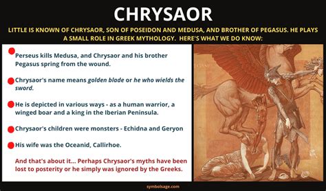 Chrysaor Greek Mythology Goddesses Greek Myths Greek And Roman Mythology