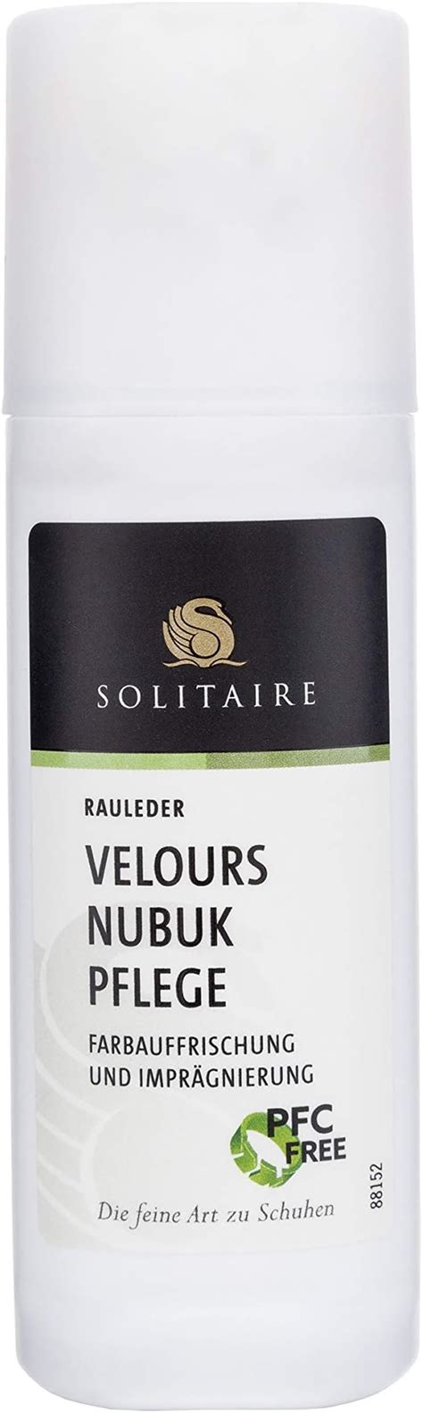 Solitaire Velours Nubukpflege Spray Ml Farbauffrischung Und