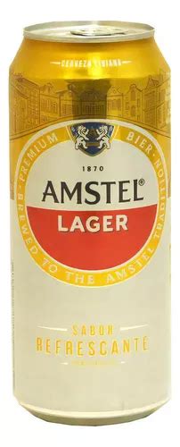 Cerveza Amstel Lager Lata 473ml