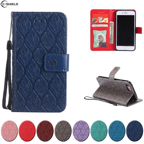 Wallet Case For Apple Iphone 8 Iphone8 Cases Mobile Phone Leather Cover ...