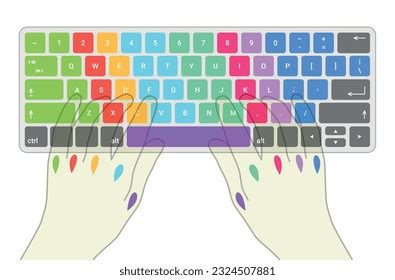 Speed Typing Keyboard: Over 69 Royalty-Free Licensable Stock Vectors ...