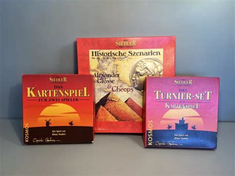 Les Colons De Catane Historique Szenarien Jeu De Cartes Turnier Set