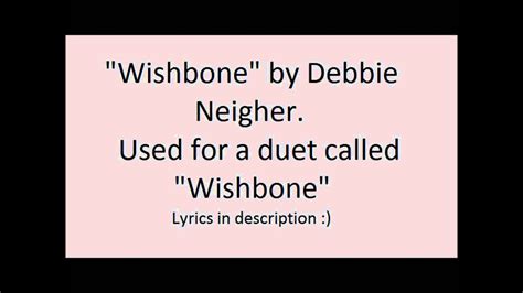 wishbone (from dance moms) music + lyrics - YouTube