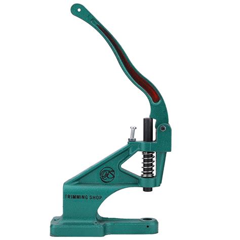 The Green Machine Hand Press For Fixing Press Studs Eyelets Rivets