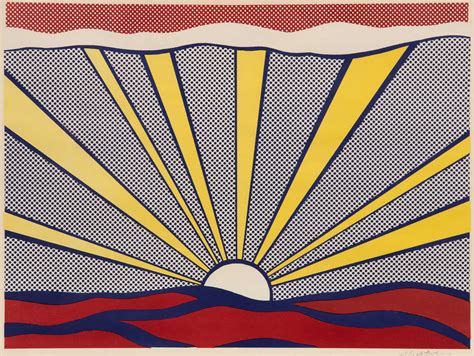 Roy Lichtenstein | Sunrise (1965) | Artsy