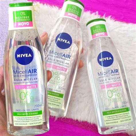 Nivea Gua Micelar Solu O De Limpeza Facial Em Efeito Matte Ml