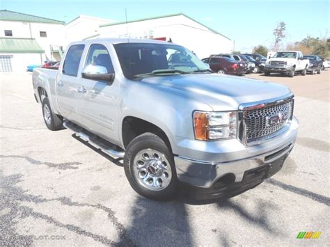 Pure Silver Metallic Gmc Sierra Sl Crew Cab Photo