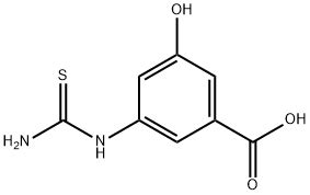 3 Carbamothioylamino 5 Hydroxybenzoic Acid WXC02572 Synthesis