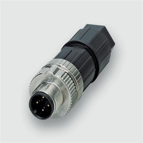 Field Wireable Connector M12 Straight STGK M12 4 POL 490017