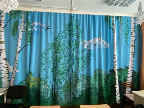Декорация Весенний лес в музыкальный зал для детского сада ...