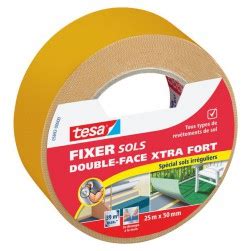 TESA Adhésif double face fixation ultra forte 500kg 5m x 19mm