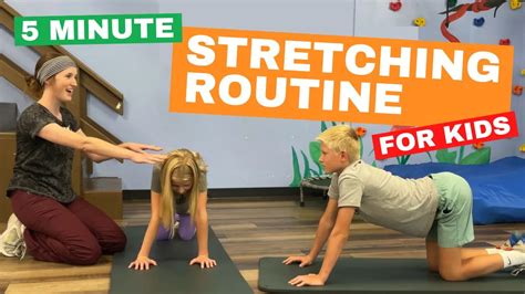 Tightness? Try this 5 Minute Stretching Routine for Kids - TEAM4Kids