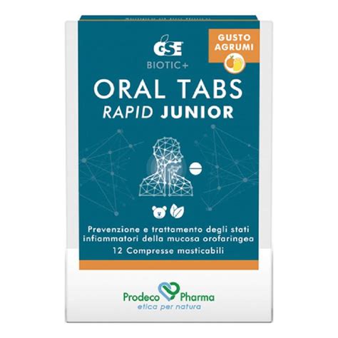 GSE ORAL TABS RAPID J 12CPR Farmacia Adamo