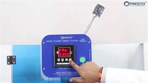 IZOD Charpy Impact Tester Digital Cum Computerized Model Model