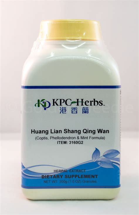 Kpc Herbs Huang Lian Shang Qing Wan Granules