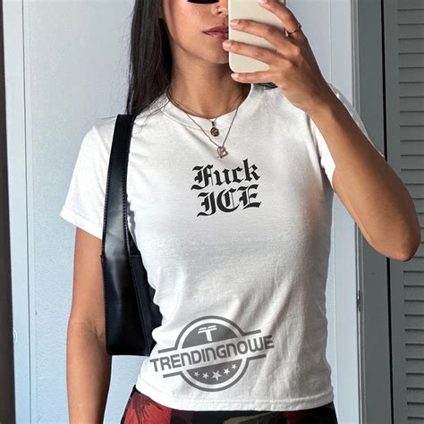 Abolish Ice Chinga La Migra Baby Tee Fuck Ice Shirt Trendingnowe Collection