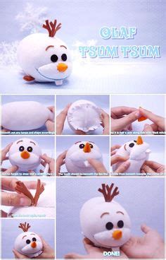 How To Make Disney Frozen Olaf Tsum Tsum Plushie Usefuldiy Felt