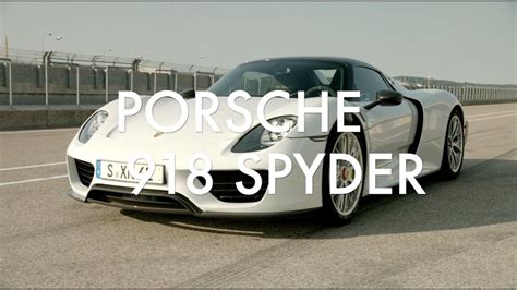 One Of The HOLY TRINITY Porsche 918 Spyder YouTube