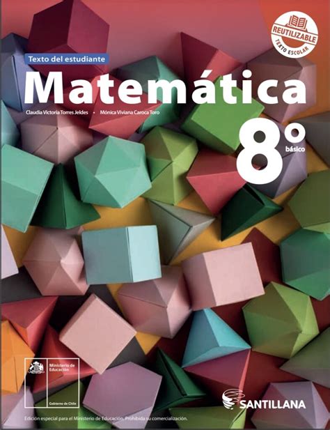 Libro De Matemática 8° Básico 2024 Descarga Pdf Textos Escolares Mineduc 2024