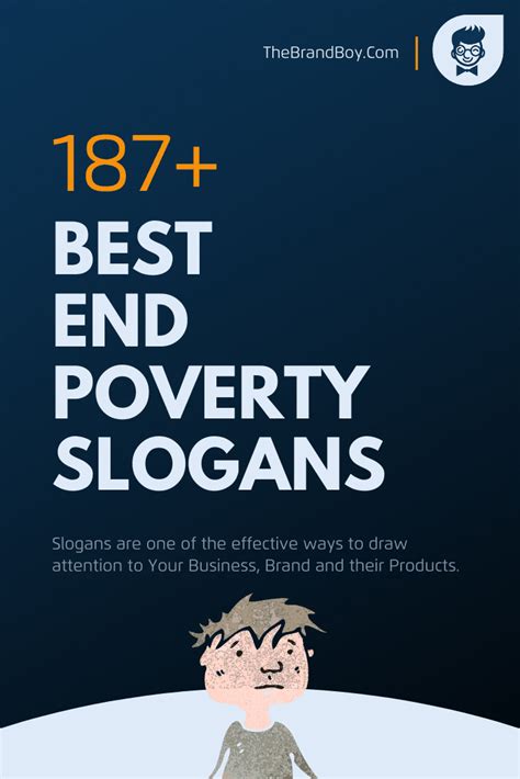 841+ Best Poverty Slogans and Sayings (Generator + Guide) - Thebrandboy.com