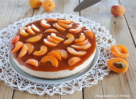 TORTA FREDDA ALLO YOGURT E ALBICOCCHE Deliziosa E Senza Cottura