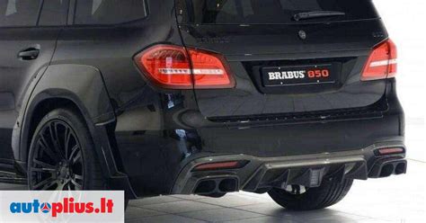 Mercedes Benz GLS klasė dalimis Brabus gls 63 w166 modelio išmetimo