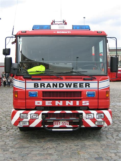 Dennis Brandweer Antwerpen Fire Trucks Rescue Vehicles Fire Engine