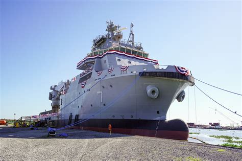 Bollinger Shipyards Christens Usns Cherokee Nation Second Navajo Class Navy Vessel Workboat