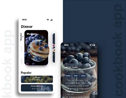 Cookbook Ui Design Projects Photos Videos Logos Illustrations And