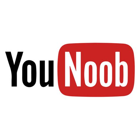 YouTube You Noob Logo Sticker - Sticker Mania