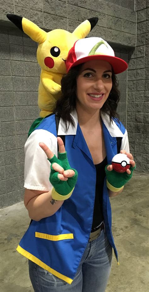 Ash and Pikachu at Awesome Con 2018 by rlkitterman on DeviantArt