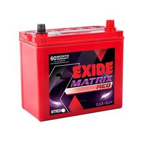 Exide Lead Acid Automotive Battery FMT0 MTREDDIN100 Capacity 100 Ah