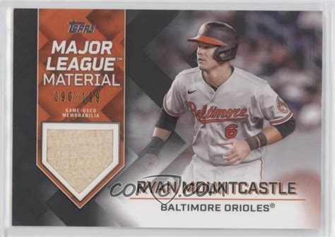 2022 Topps Update Series Major League Material Black Mlm Rmo