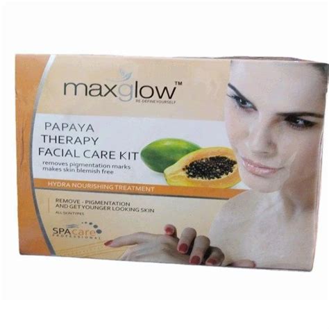 Maxglow Papaya Therapy Facial Care Kit Packaging Size 250 Gm At Rs