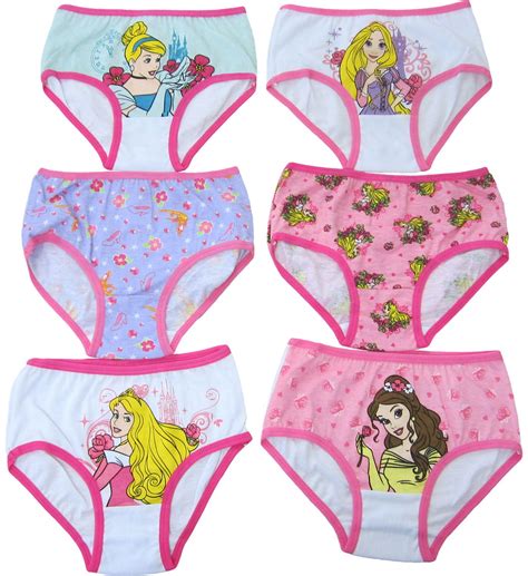 Panties Clothing And Accessories Disney Girls Princess Underwear Pack Of 5