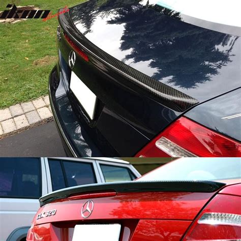 Mercedes Benz Clk W Coupe Carbon Fiber A Spec Trunk Lip