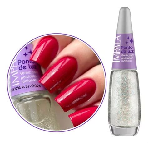 Esmalte Impala Verniz Extra Brilho Ponto De Luz Incolor Mercadolivre