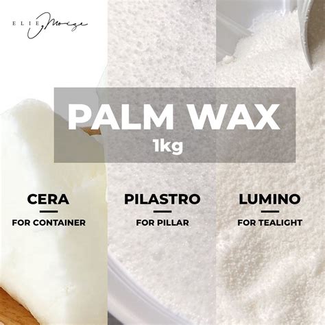 Jual Kg Cera Pilastro Lumino Palm Wax Bahan Lilin Aromaterapi