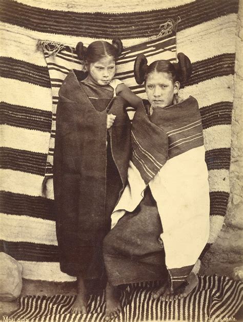 Hopi Girls Arizona 1879 Photo By John K Hillers Girls With