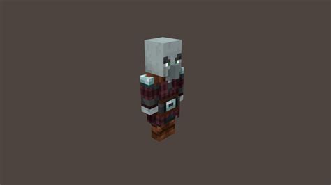 Minecraft Pillager Download Free 3d Model By None None Yaroslav [ce0cca1] Sketchfab