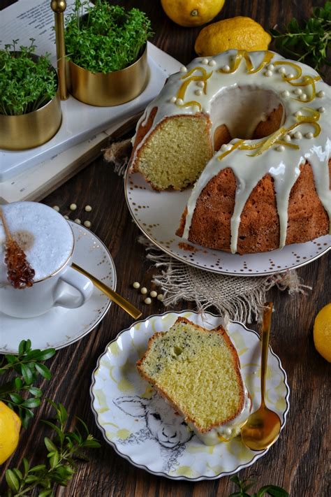 Babka Piaskowa Cytrynowa Z Makiem Pysznie Czy Przepysznie