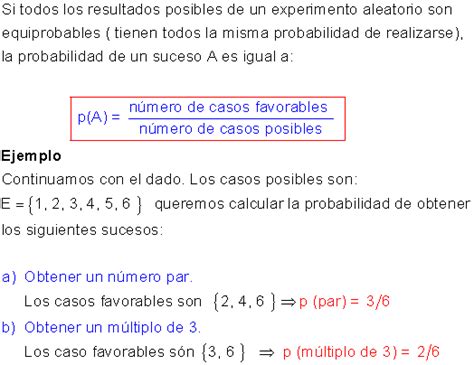 Probabilidad Regla De Laplace Ejemplos