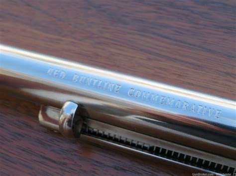 Colt Ned Buntline Commemorative 45 Nickel With Presentation Case Candr Revolvers At Gunbroker