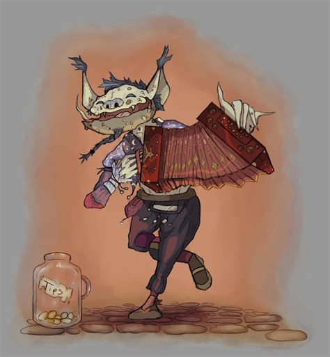 Goblin Bard By Kwardart On Deviantart